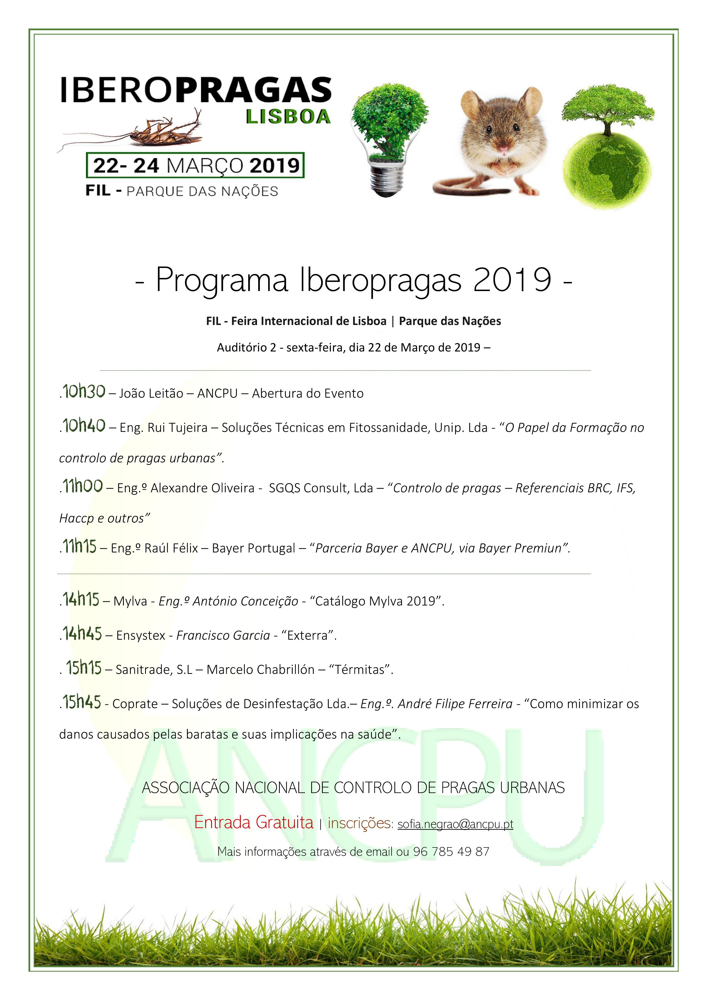Programa Iberopragas 2019 - imagem corrigida